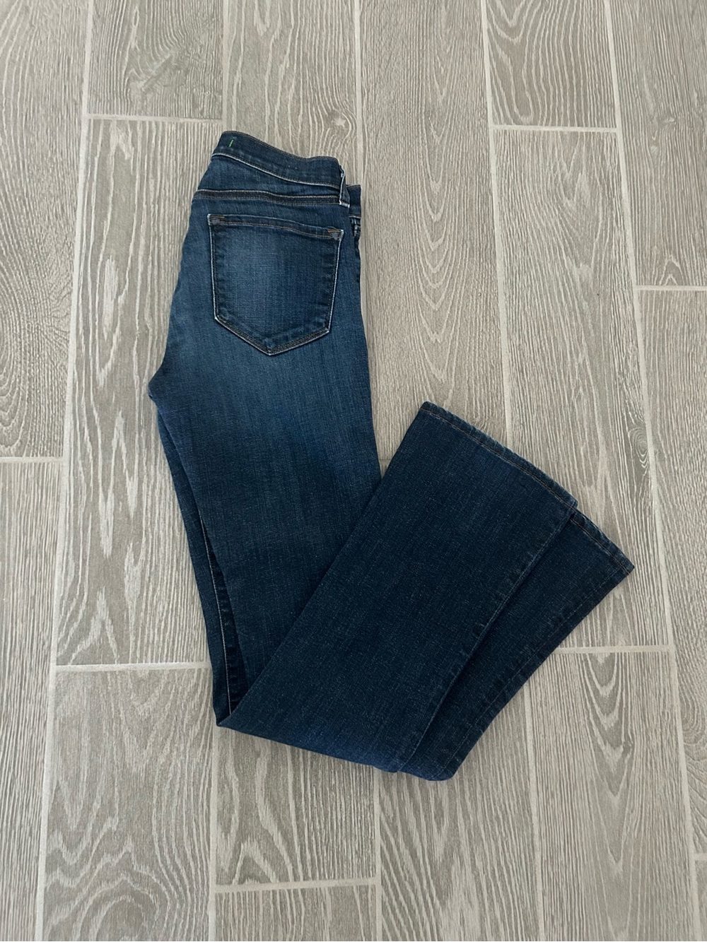 J Brand Dark Blue Flare Jeans